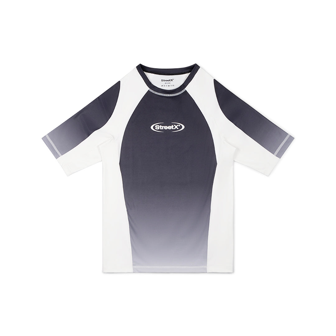 Wordmark Ellipse Panel Rash Guard