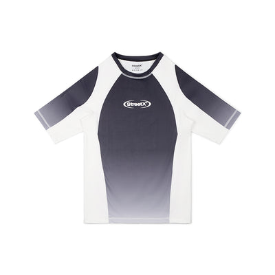 Wordmark Ellipse Panel Rash Guard