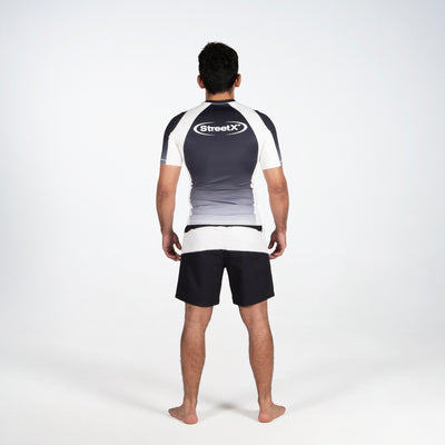 Wordmark Ellipse Panel Rash Guard