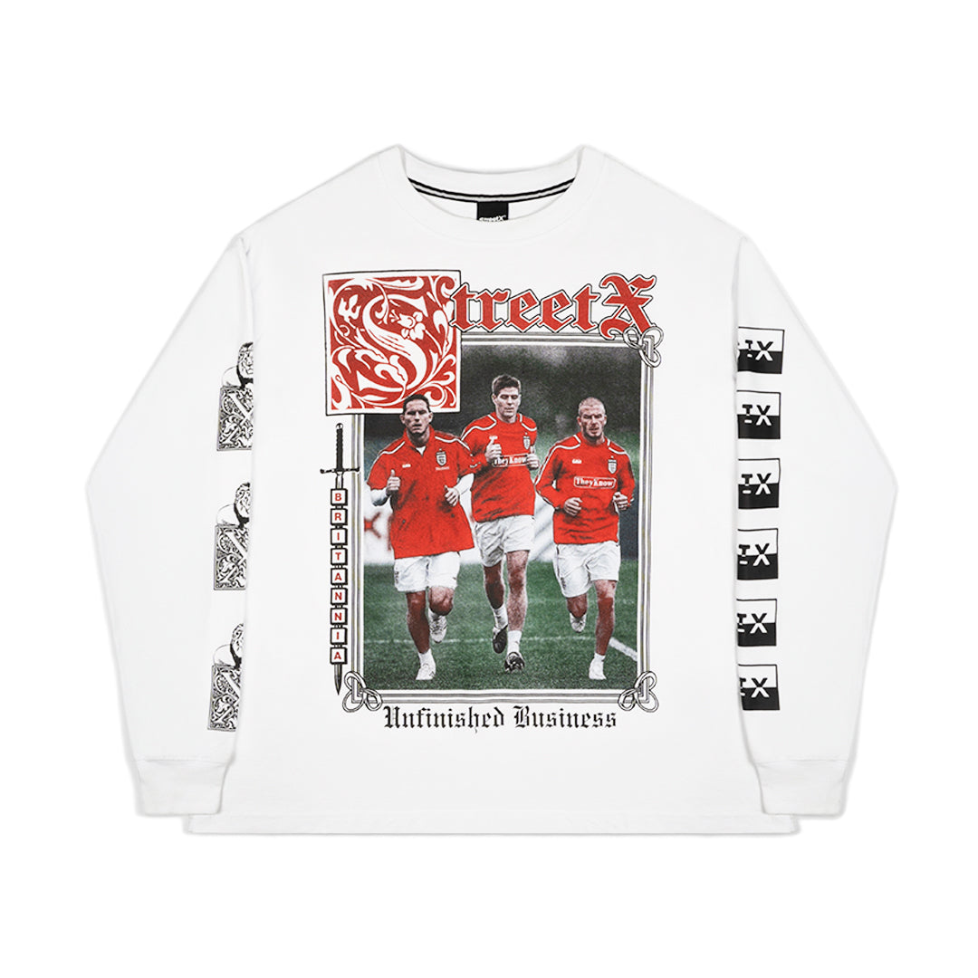 Three Lions Long Sleeve Tee