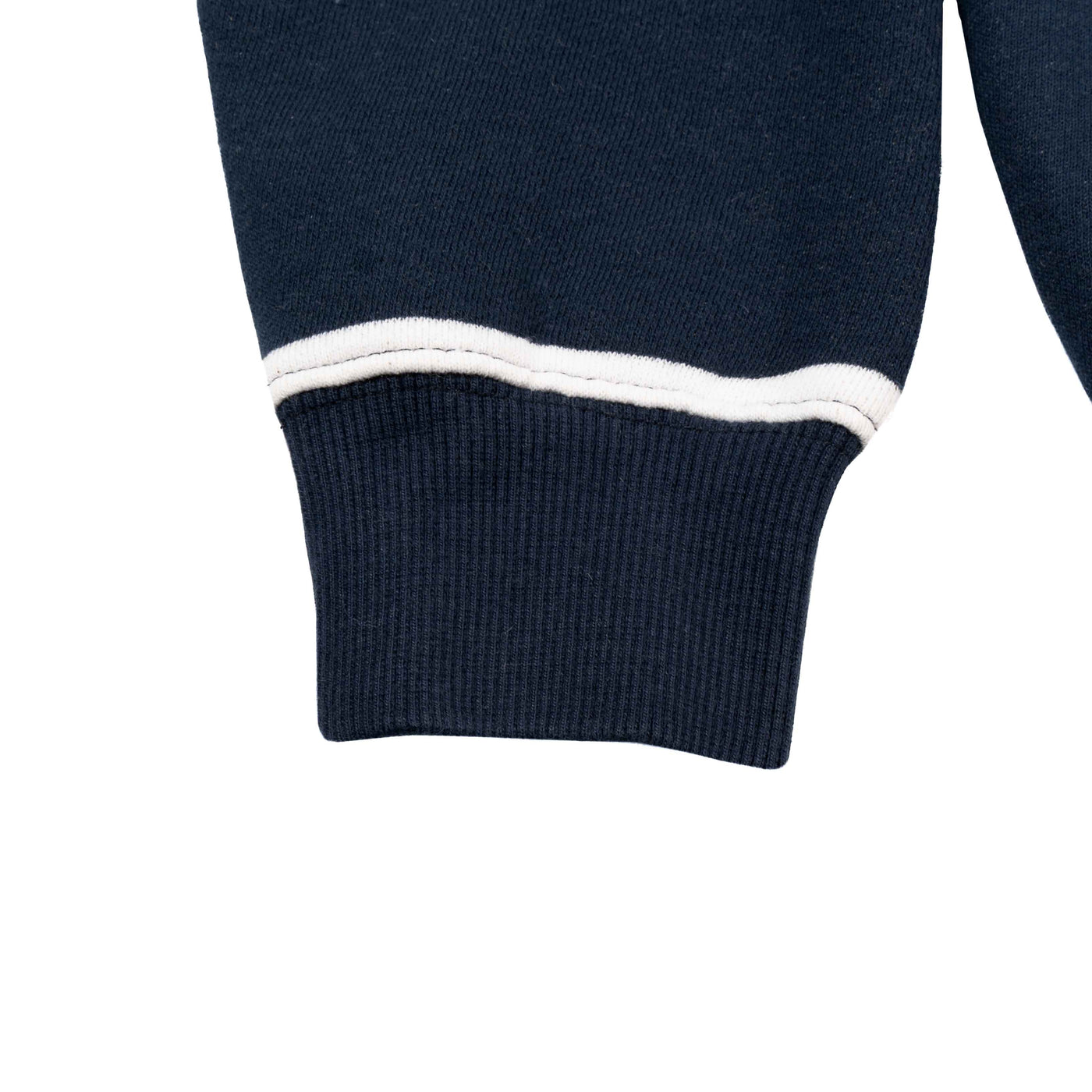 Crest Stripe Crewneck Fleece