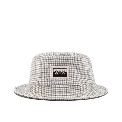 Reversible Split Box Bucket Hat